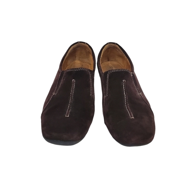 Naturalizer Fadrina Brown Suede Slip On Loafers - Picture 3 of 8